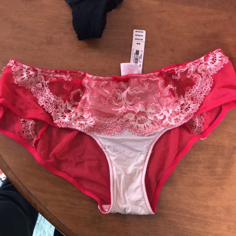 Elle Macpherson Victoria secret lacy panties M - Picture 2 of 7